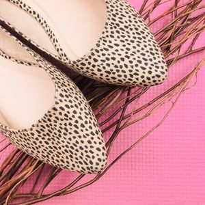 NWT Old Navy Cheetah Animal Print Shoes (Flats) 9